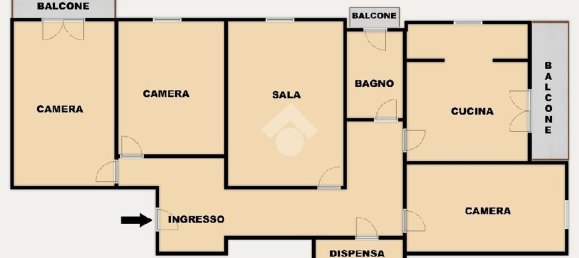 5 rooms Apartment in Genoa, Italy No. 106640 23