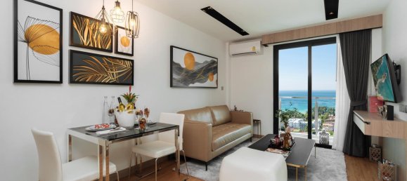 Кондоминиум с 1 спальней в VIP Karon condominium, Пхукет, Таиланд № 29935 8