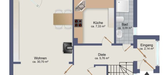 Casa T2 em Wandsbek, Germany N.º 315548 31
