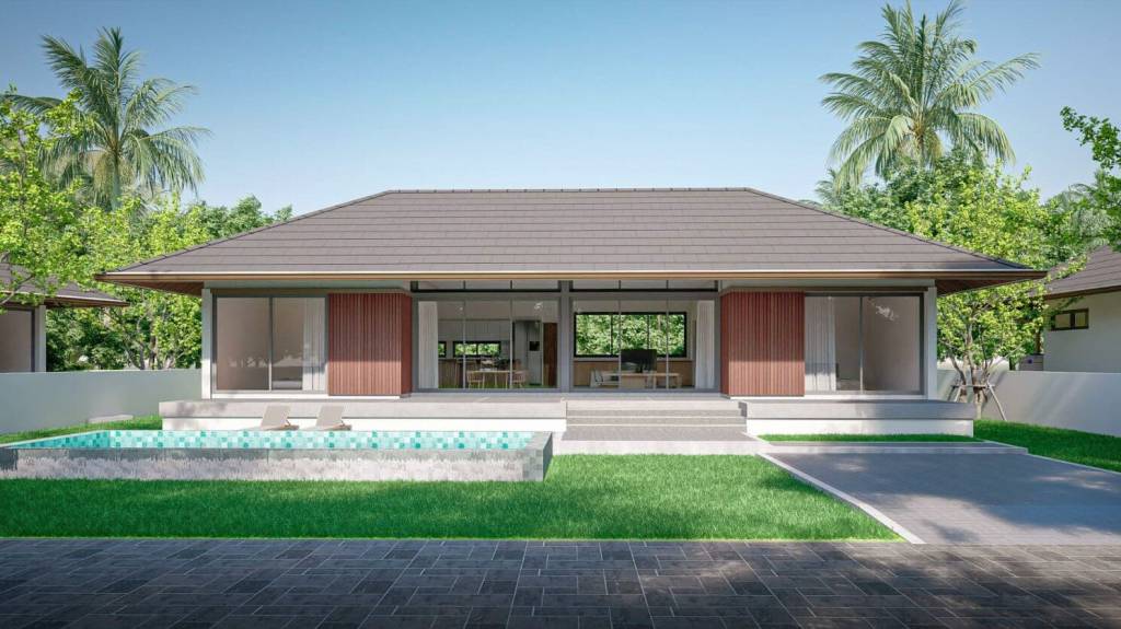 Villa T3 em Surat Thani, Thailand N.º 13134