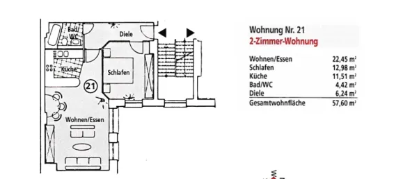 Квартира с 1 спальней в Пренцлауэр-Берг, Германия № 49090 17