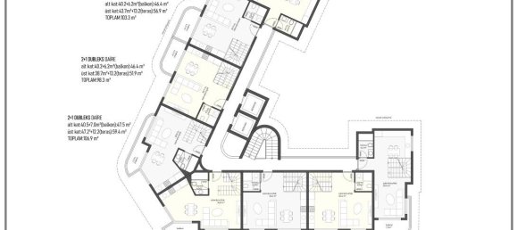 2 rooms Penthouse in Oba, Turkey No. 9843 19