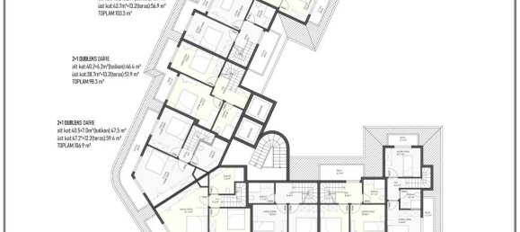 2 rooms Penthouse in Oba, Turkey No. 9843 20