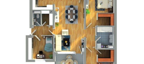 Apartamento de 4 habitaciónes en Graz, Austria No. 103332 17