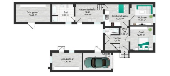 5غرفة تاون هاوس في Rhein-Erft, Germany رقم 292378 28