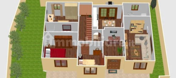 4 غرف نوم فيلا في Melissano, Italy رقم 27719 2