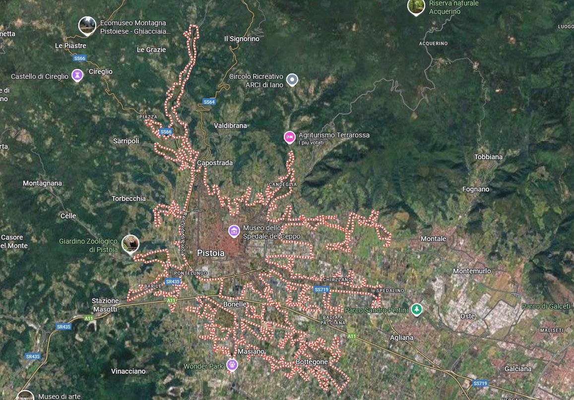 Apartamento de 4 dormitorios en Uzzano, Italy No. 348994