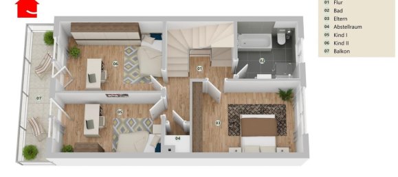 3 Schlafzimmer Stadthaus in Steinfurt, Germany, Nr. 366550 17