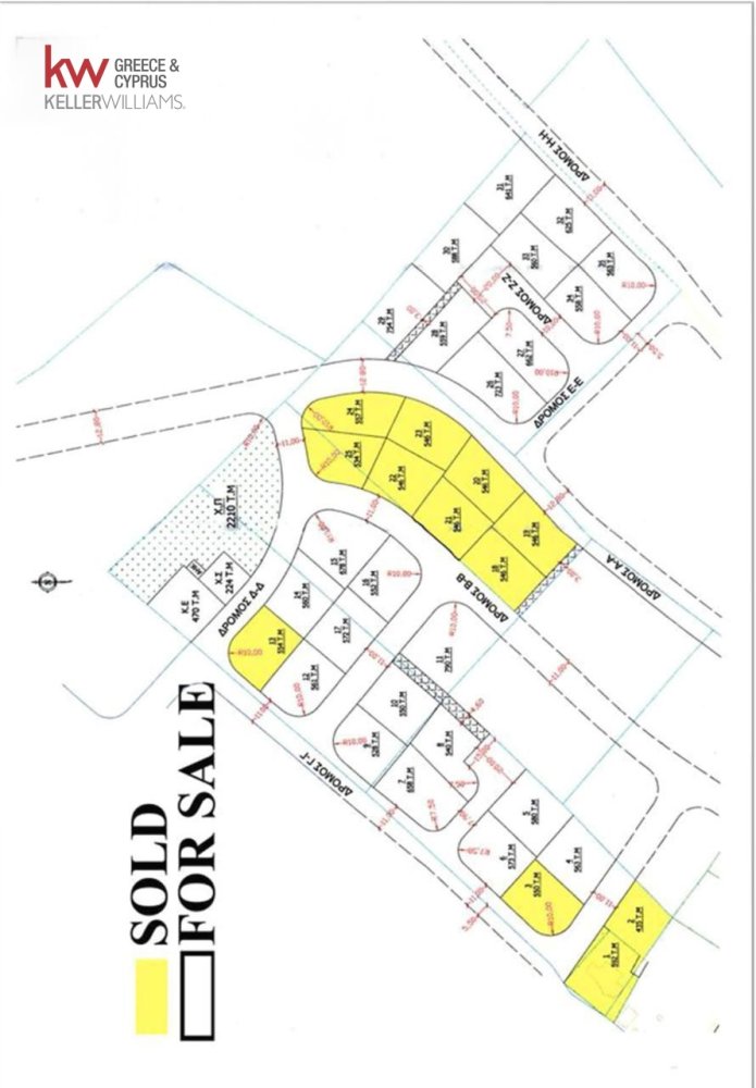  قطعة أرض في Kiti, Cyprus 658متر مربع رقم 181301