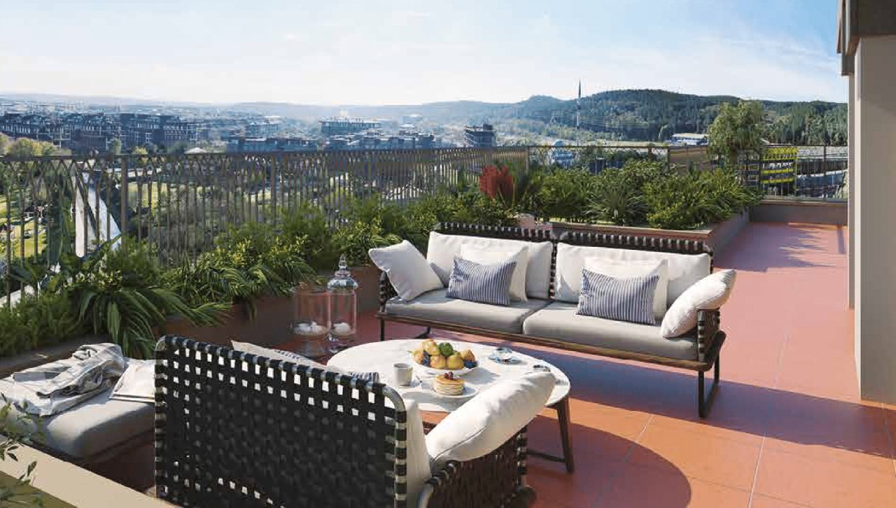 Apartment 4.5+1 in OZAK DUYU, Istanbul, Turkey No. 40000