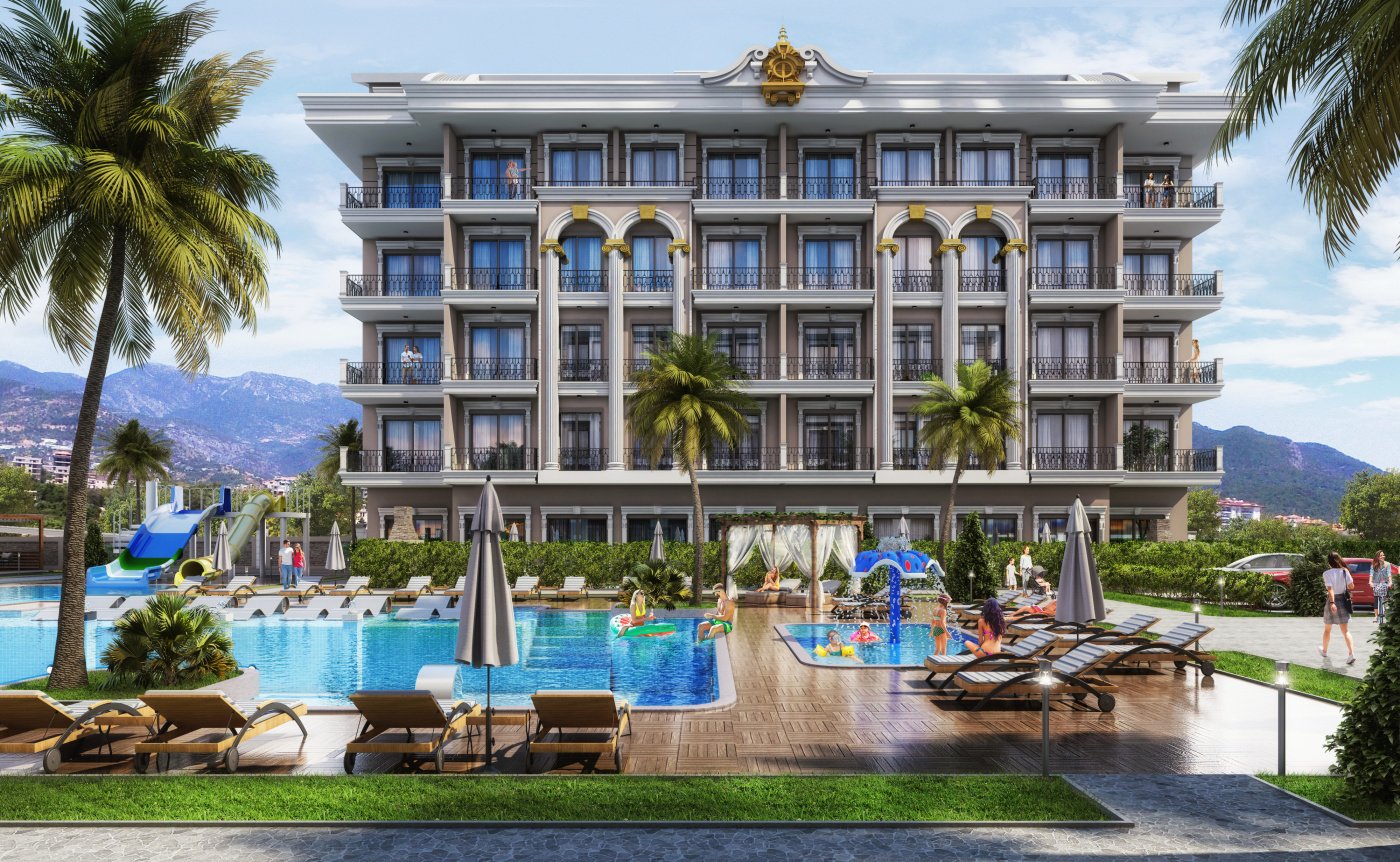 Appartement 1+1 à Oba, Turkey No. 828