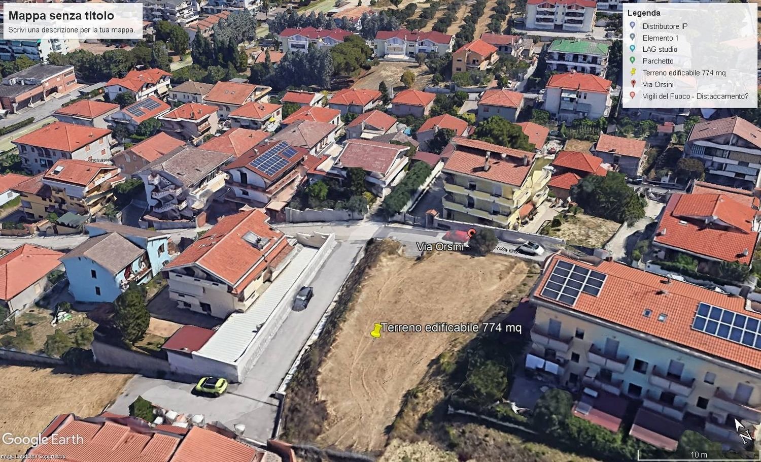  قطعة أرض في Montesilvano, Italy 774متر مربع رقم 70190