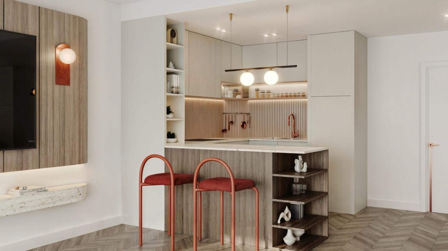 Apartamento en Lume Residence, Jumeirah Village Circle, UAE 33.85 m² No. 68824