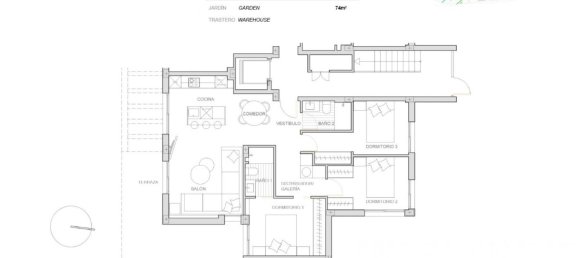 Земельный участок с 3 спальнями в Санта-Розалия, Испания № 9334 3