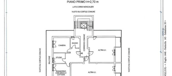 3 rooms Apartment in Moncalieri, Italy No. 210399 26