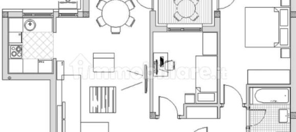 Apartamento T2 em Cernusco sul Naviglio, Italy N.º 284605 26
