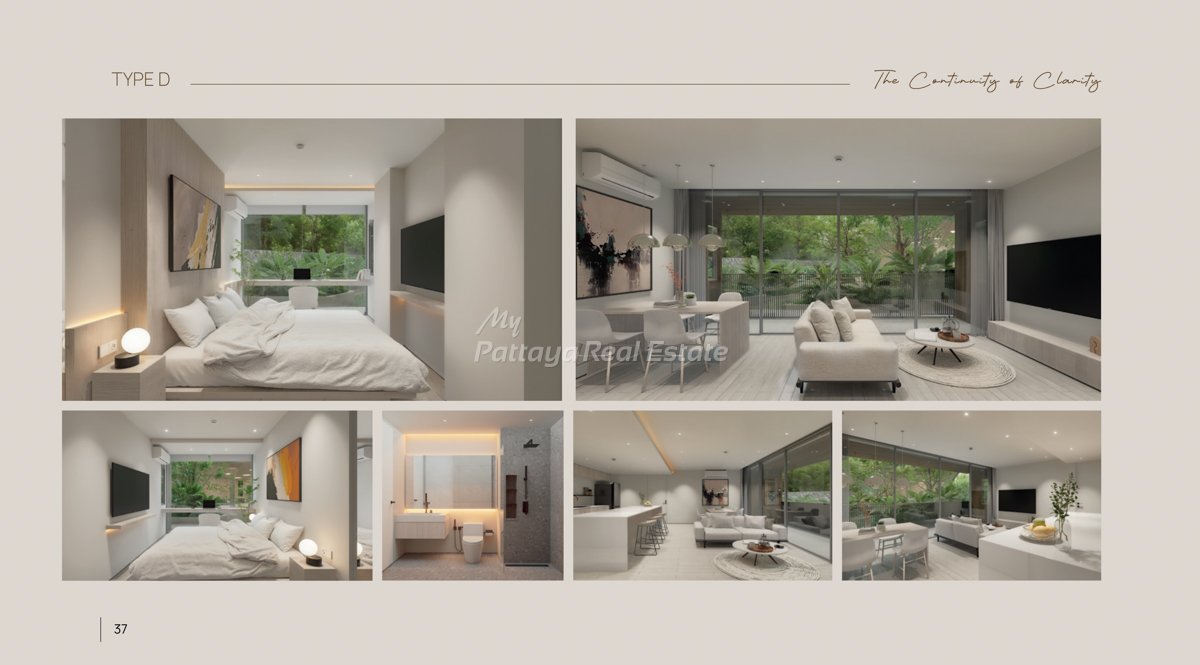 Condominio de 2 dormitorios en Pattaya, Thailand No. 69348