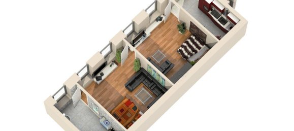 Apartamento de 2 divisões em Simmering, Austria N.º 104794 10