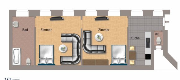 Apartamento de 2 divisões em Simmering, Austria N.º 104794 9