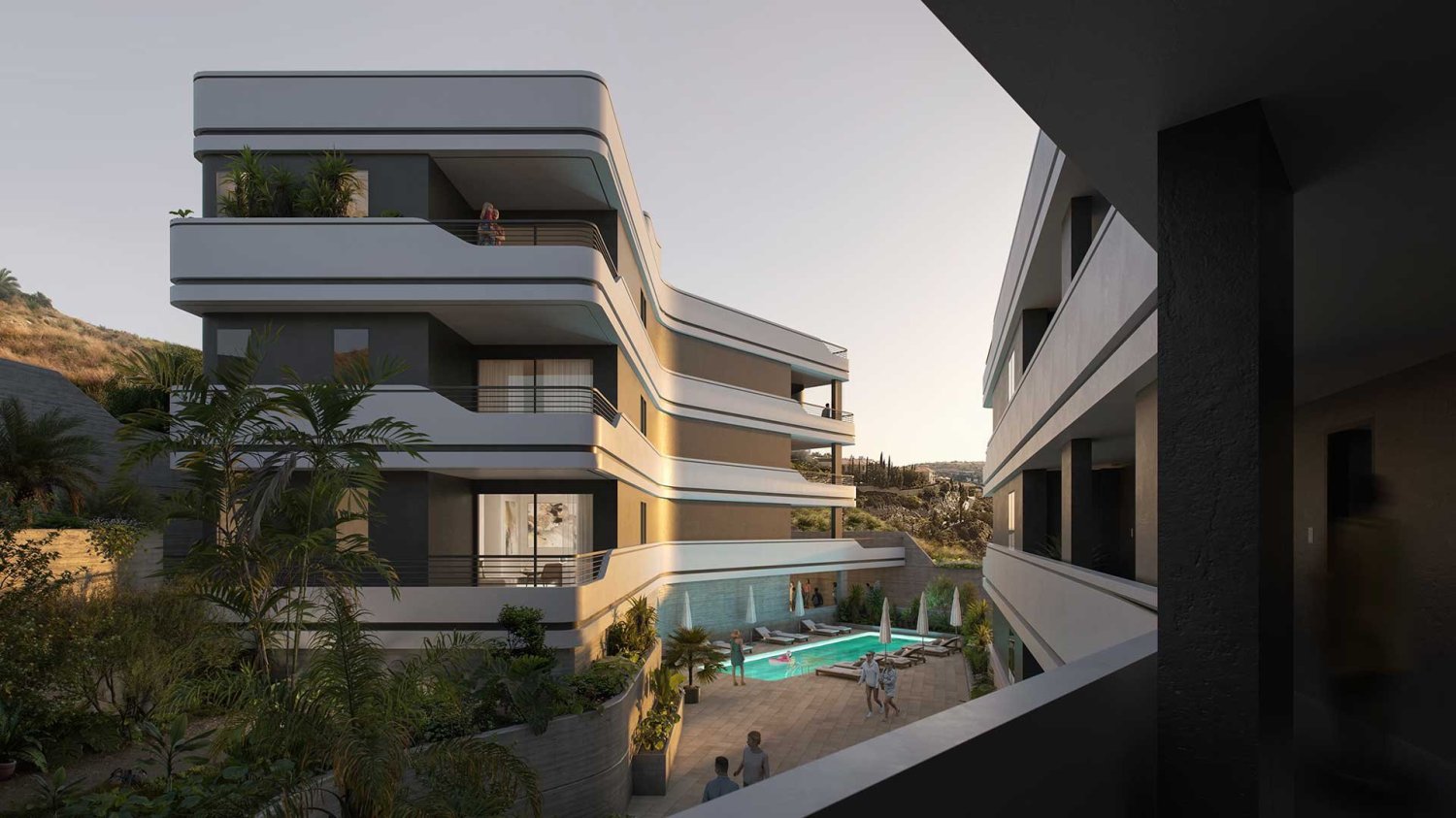 Apartamento de 1 dormitorio en Agios Tychonas, Cyprus No. 3219