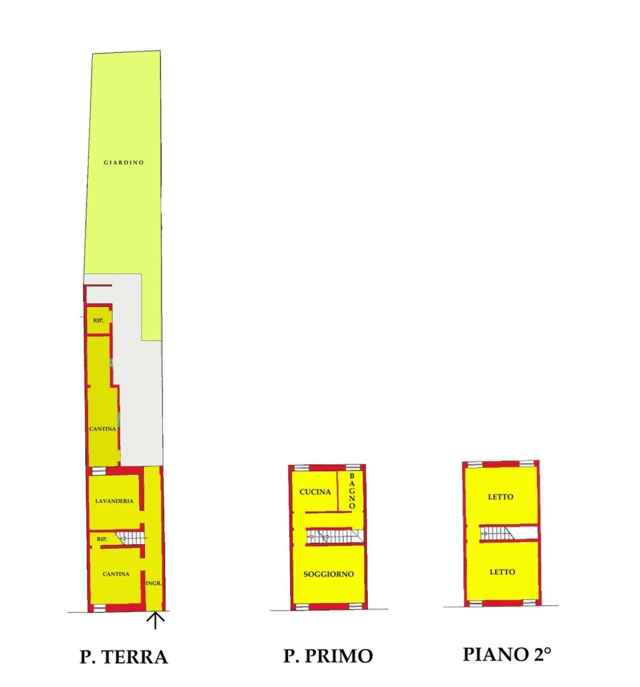 4 rooms House in Mantua, Italy No. 244555