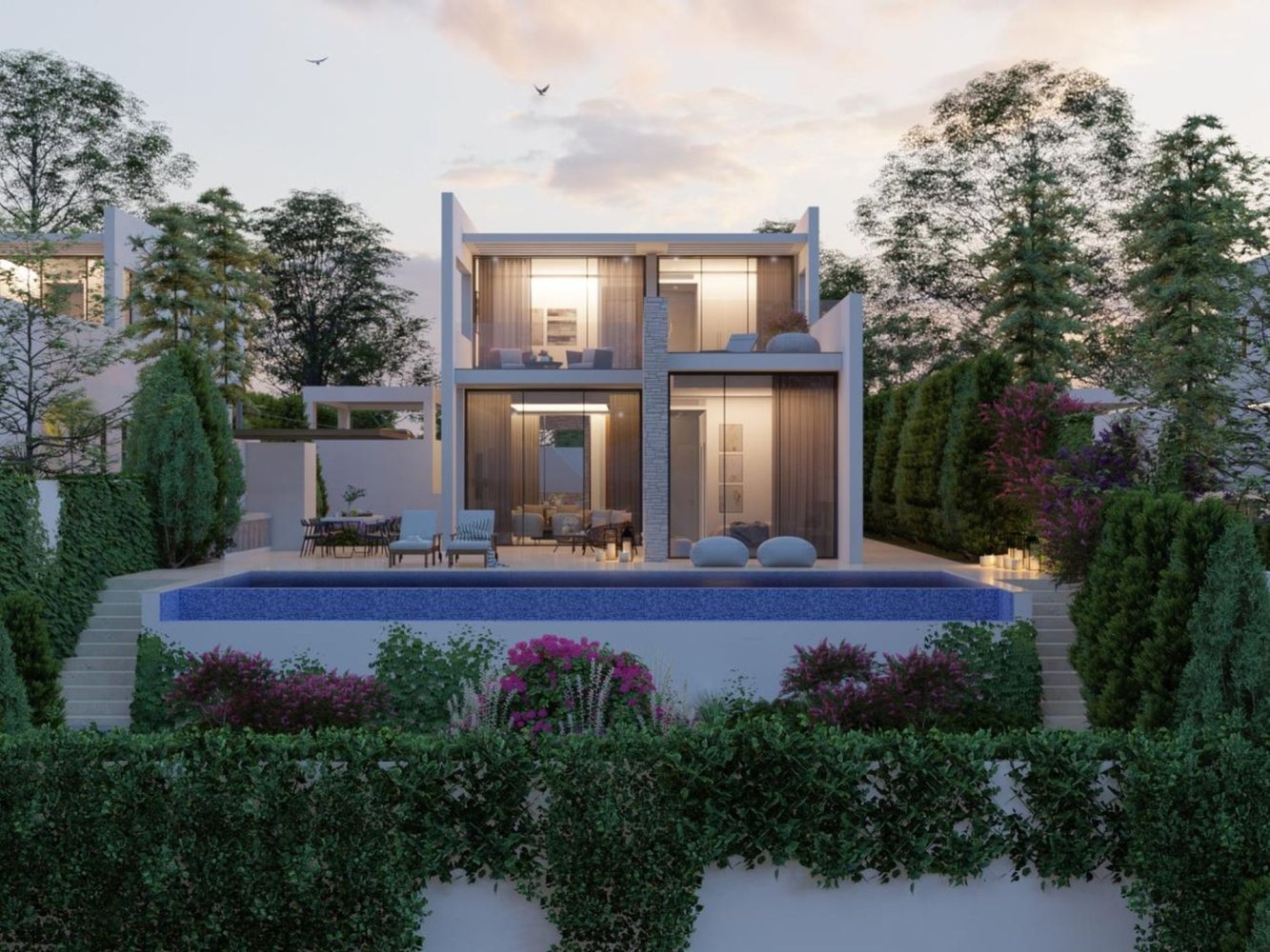 2 Schlafzimmer Villa in Agios Georgios, Cyprus, Nr. 35825