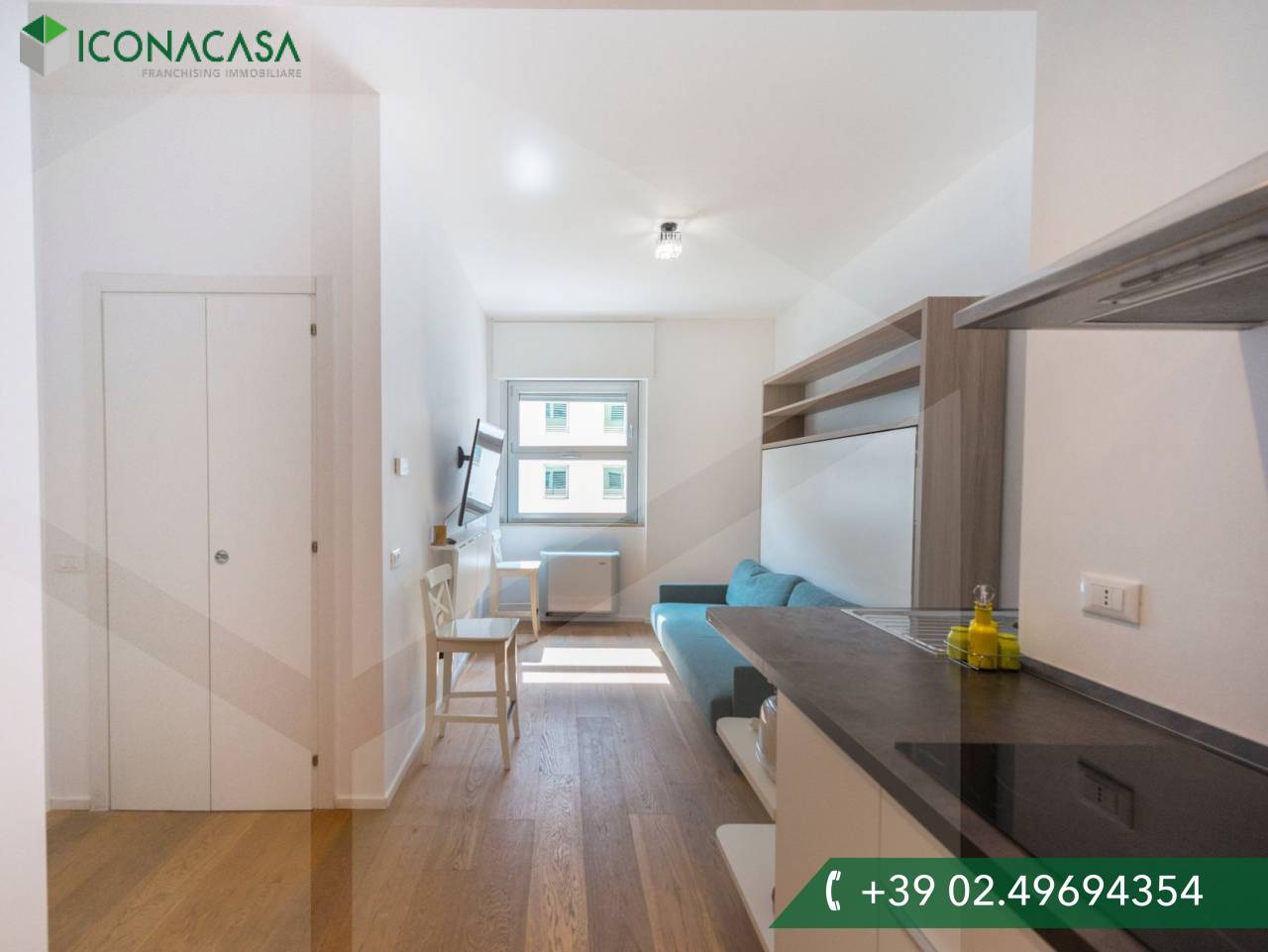 2 rooms Apartment in Milan, Italy No. 241889