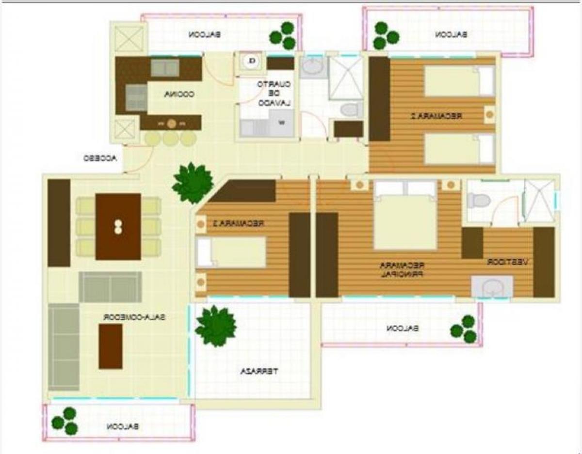 3 Schlafzimmer Wohnung in Queretaro, Mexico, Nr. 186011