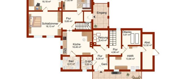 Таунхаус с 4 спальнями в Verden, Германия № 331260 8