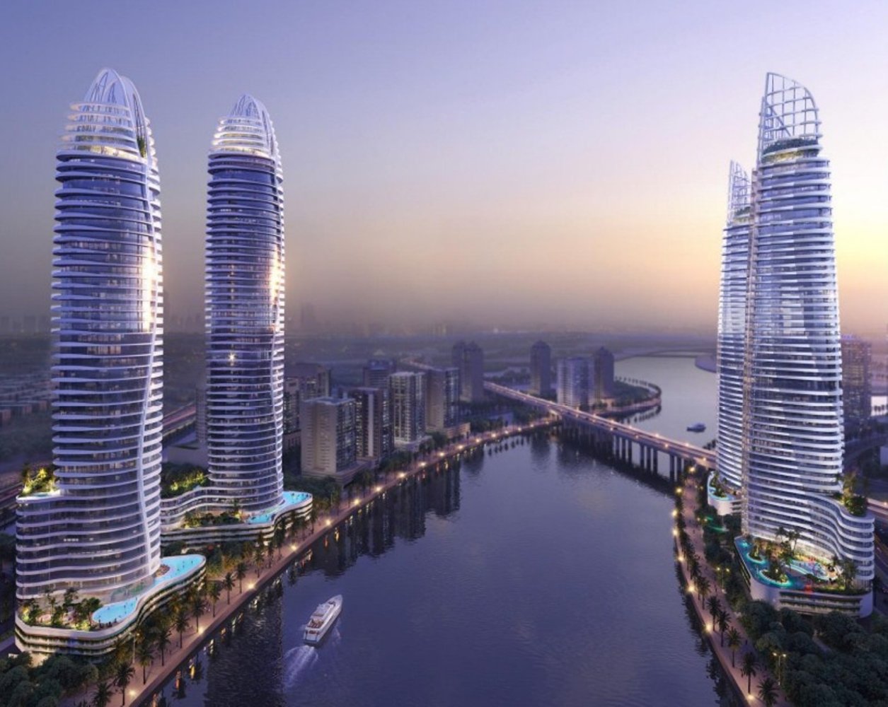 Apartamento de 2 dormitorios en Dubai, UAE No. 21258