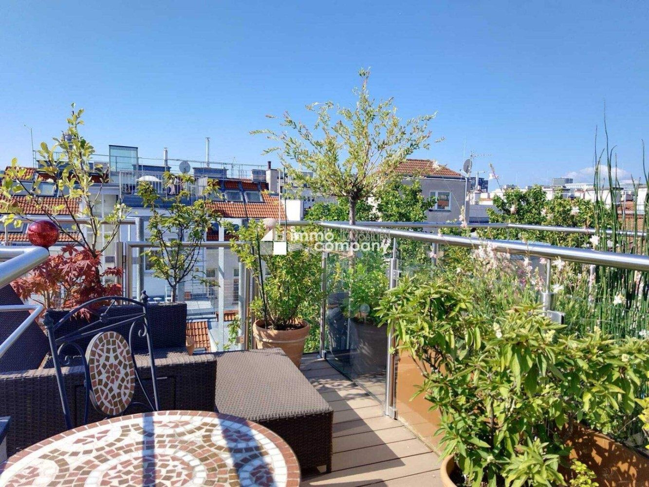 Дуплекс с 4 комнатами в Вена, Австрия № 198353