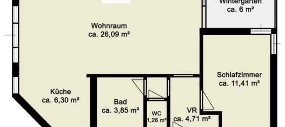 Apartamento de 2 habitaciónes en Ottakring, Austria No. 62350 11