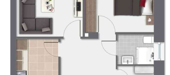 2 Schlafzimmer Wohnung in Wandsbek, Germany, Nr. 61992 2