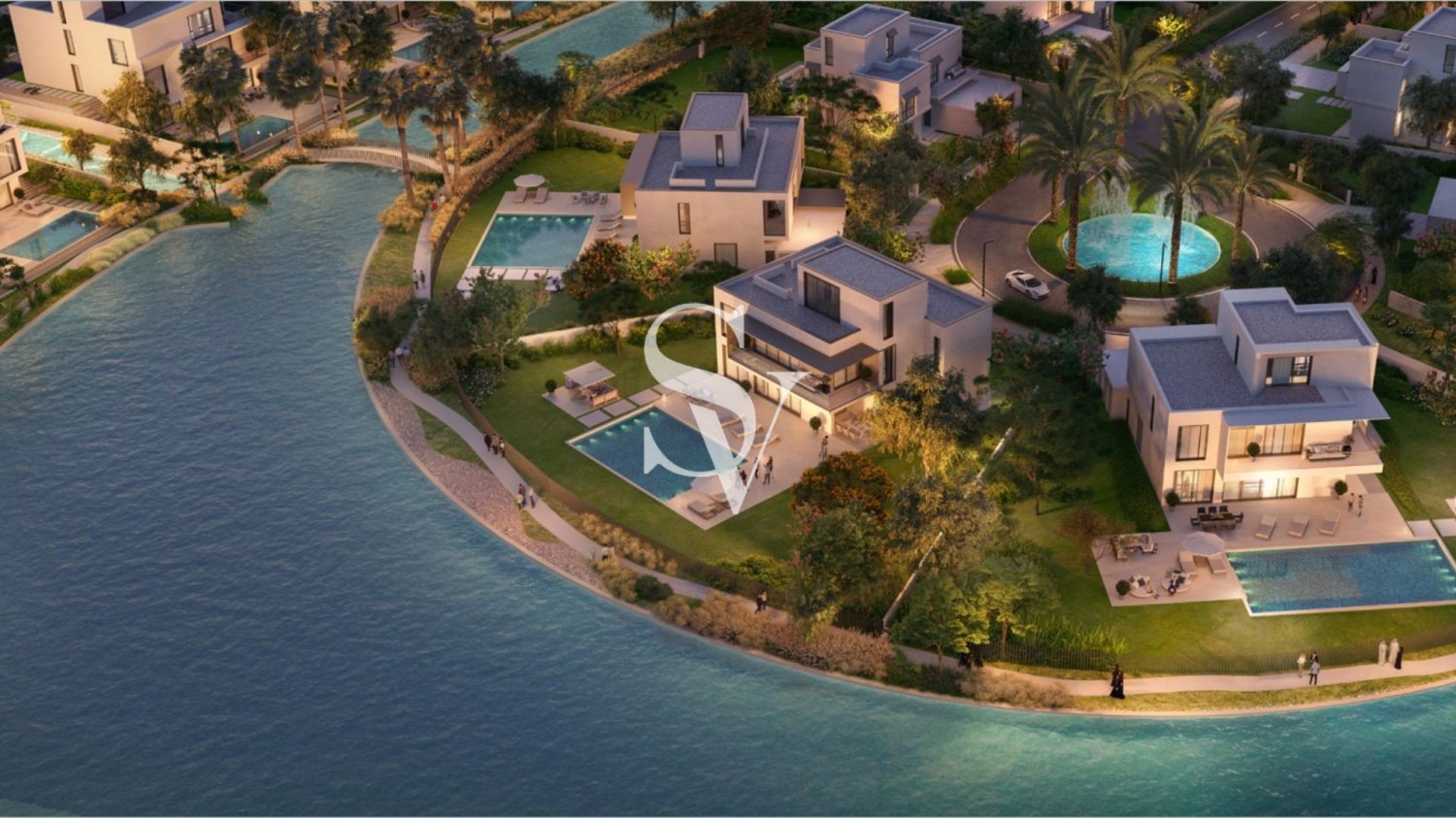 Villa T5 em Dubai, UAE N.º 107838