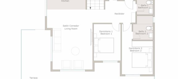 Villa T3 em Rojales, Spain N.º 32543 6