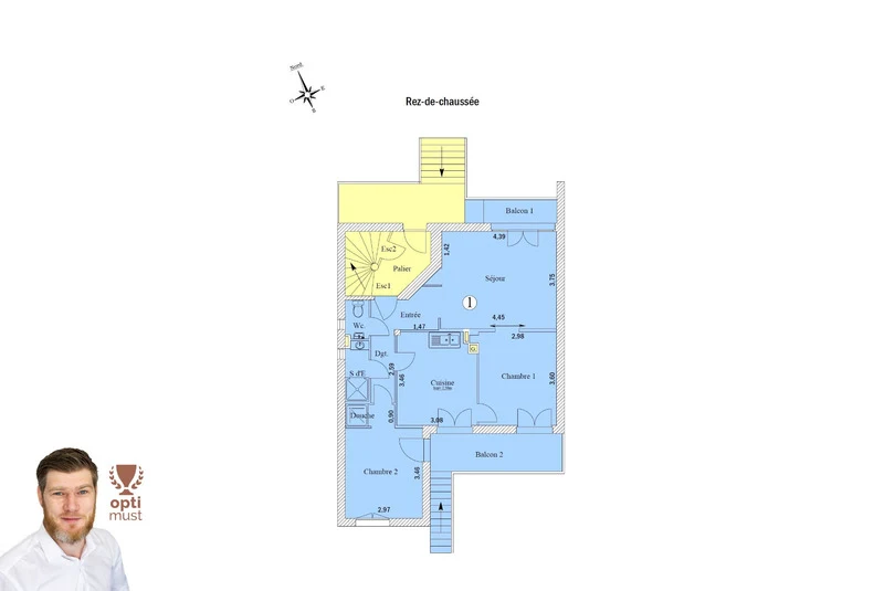 Apartamento de 9 habitaciónes en Fresnes, France No. 318954