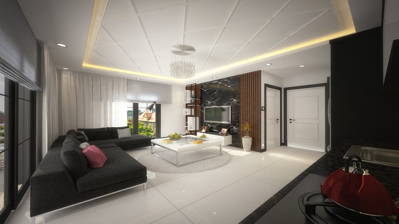 Appartement 2+1 à Payallar, Turkey No. 38893