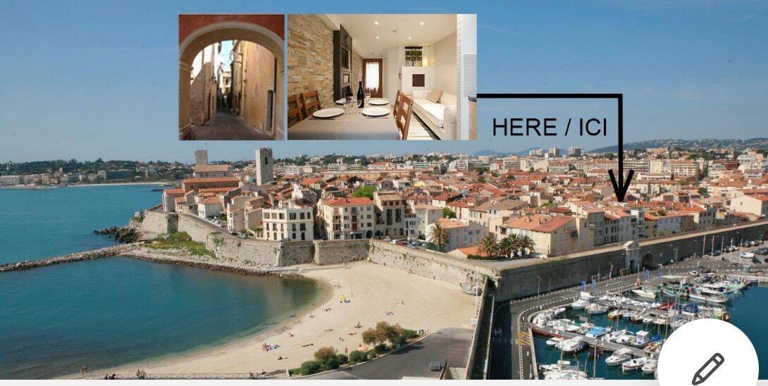 1 غرف نوم شقة في Antibes, France رقم 325809