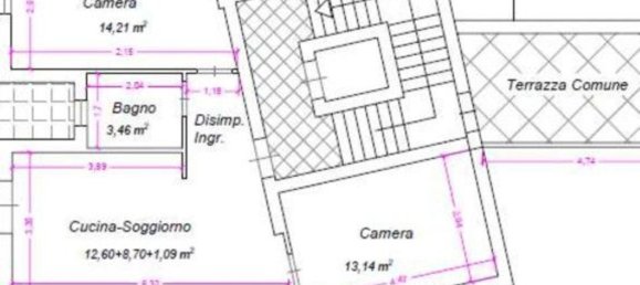 2 rooms Apartment in Syracuse, Italy No. 271969 11