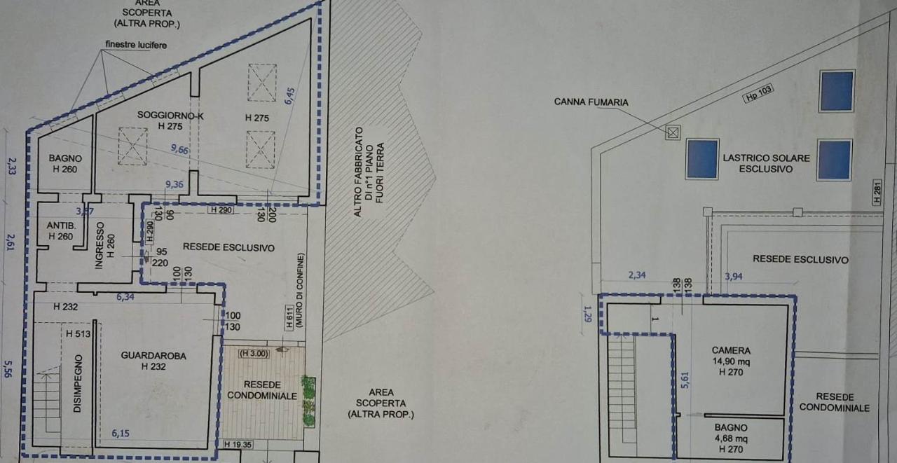 4 rooms Apartment in Florence, Italy No. 134570