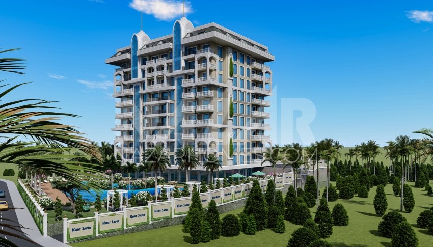 Wohnung 1+1 in Alanya, Turkey, Nr. 14449