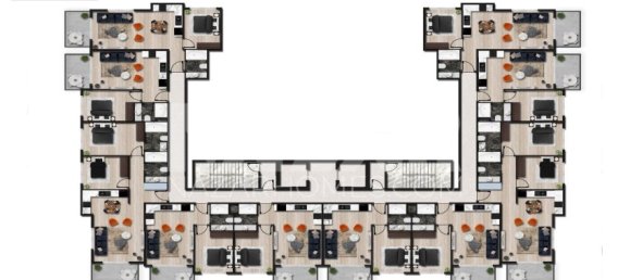 Wohnung 1+1 in Alanya, Turkey, Nr. 14449 12