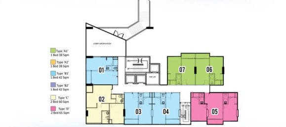 2 bedrooms Condo in Pattaya, Thailand No. 2263 18