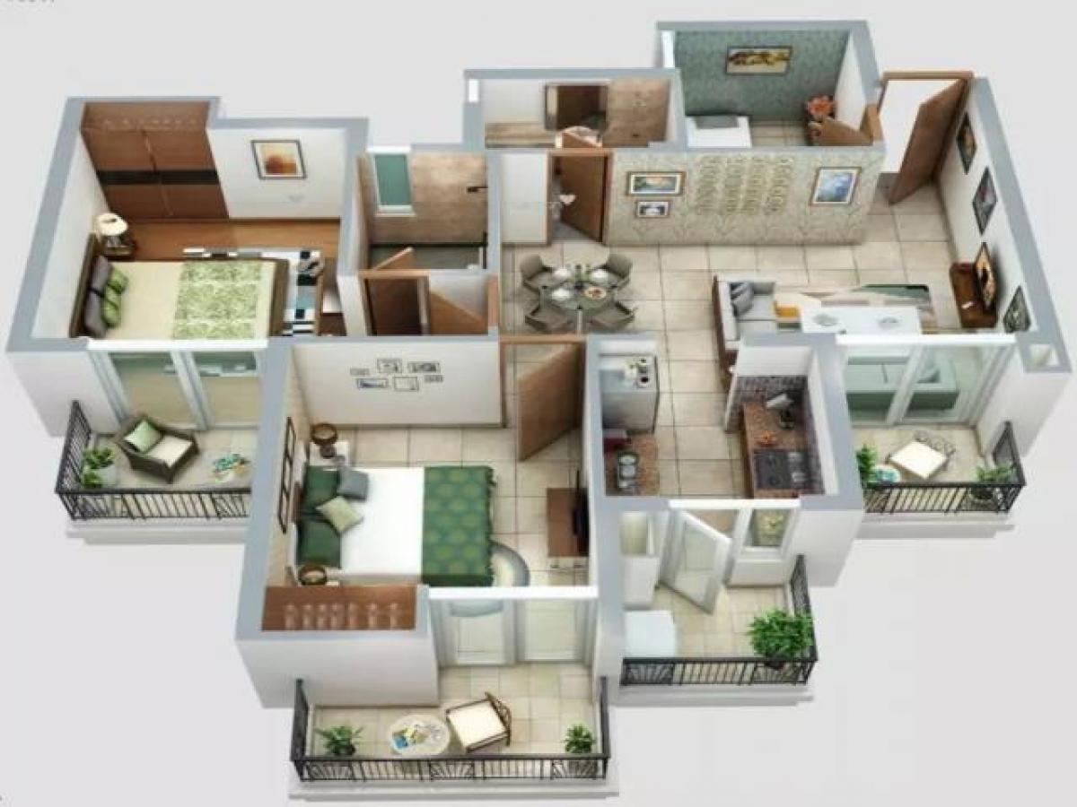 2 bedrooms House in Noida, India No. 67939