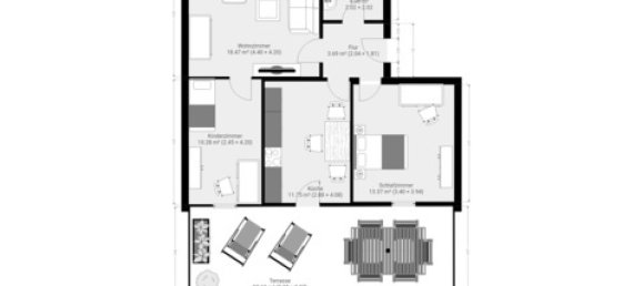 2 Schlafzimmer Wohnung in Mettmann, Germany, Nr. 142453 11