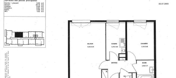 Apartamento de 1 dormitorio en Nancy, France No. 230145 2