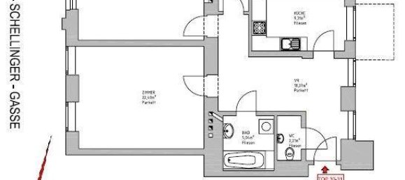 3 rooms Apartment in Rudolfsheim-Funfhaus, Austria No. 215955 15