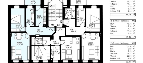 1 chambre Appartement à Leipzig, Germany No. 46638 84