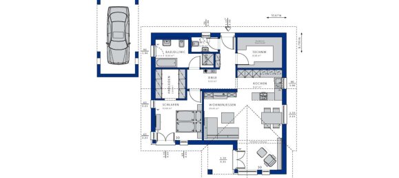 1 Schlafzimmer Bungalow in Rottweil, Germany, Nr. 235531 4