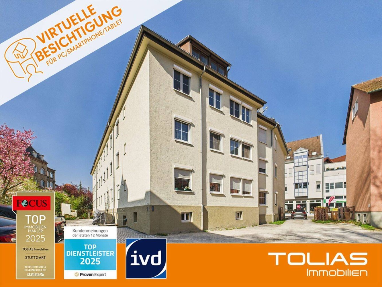 Квартира с 4 комнатами в Эслинген, Германия № 286462